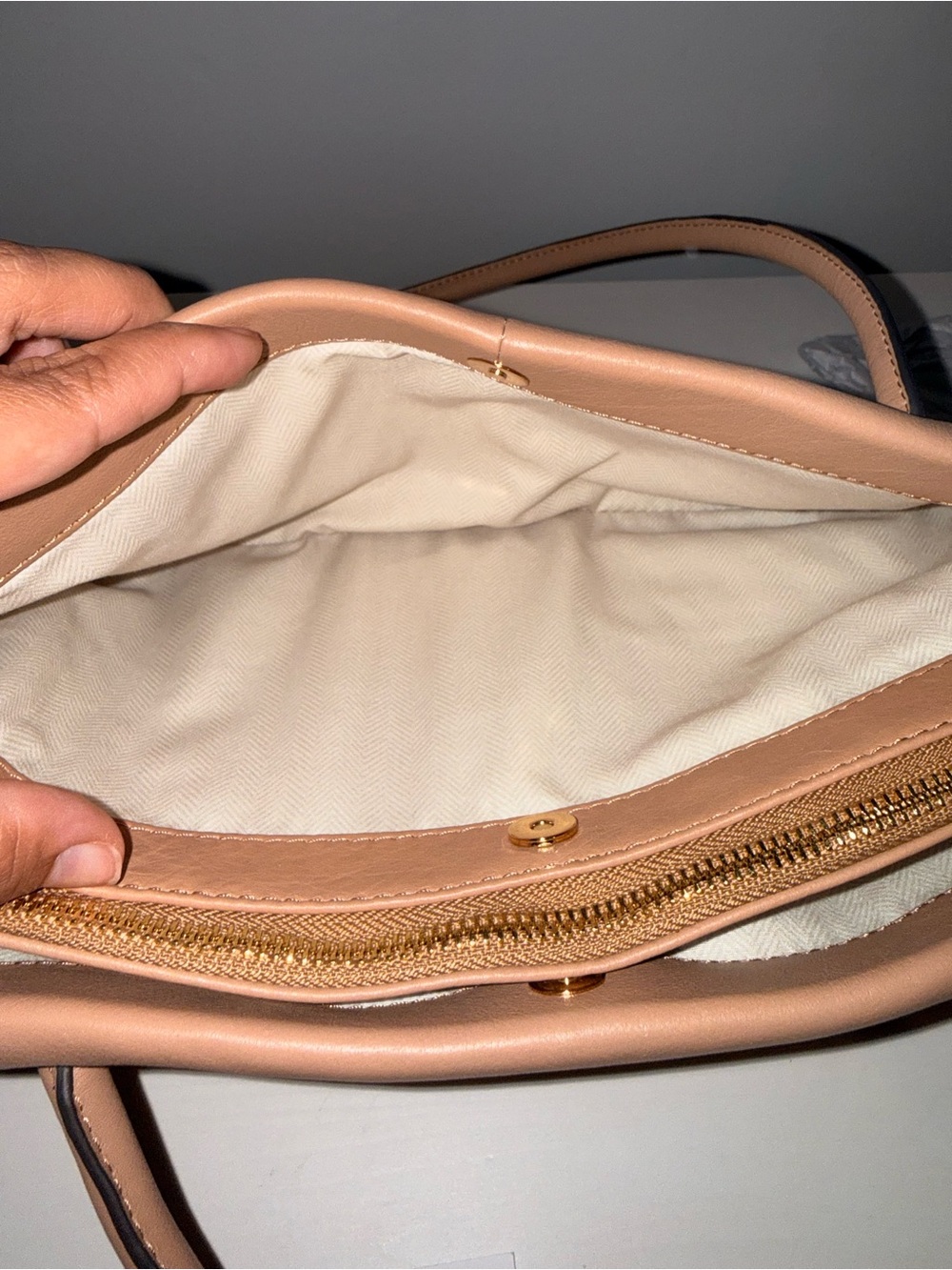 Aimee Kestenberg Nova Triple Entry Satchel Leather Bag Canyon Multi - Picture 7 of 9